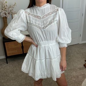 NWT LOVESHACKFANCY Target Talulah Pintuck Dress